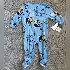✨$12✨NWT•Bluey One Piece Sleeper with Long Sleeves | Size 12m